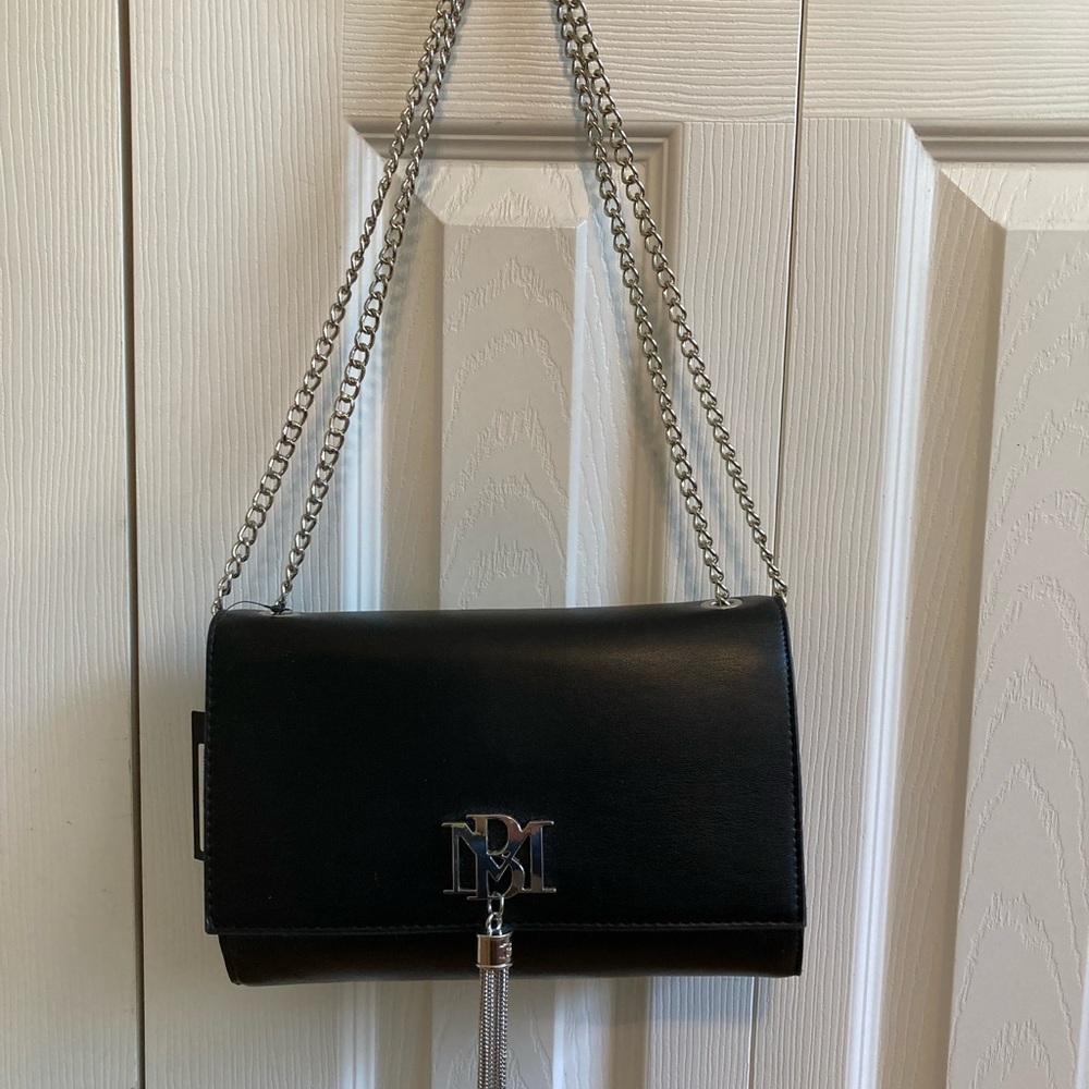 NWT Badgley Mischka Metal Fringe Bag